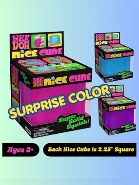 NEEDOH Nice Cube Surprise Color Squish Toy